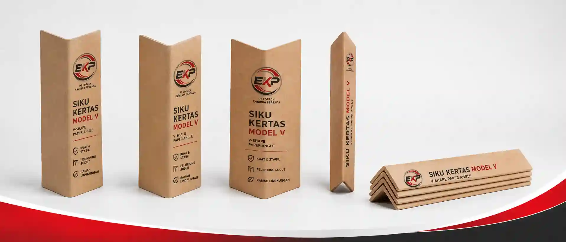 Solusi Kemasan Industri 4 Paper angle dan edge protector EdPack Karunia Persada