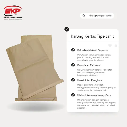 Tipe dan Konstruksi Karung Kertas - gambar 2