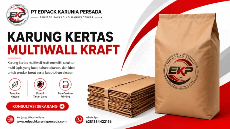 Karung Kertas Multilayers untuk Kemasan Industri