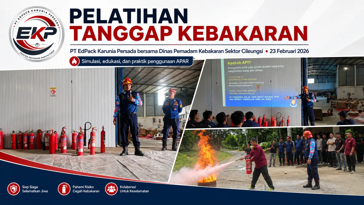 Pelatihan tanggap kebakaran