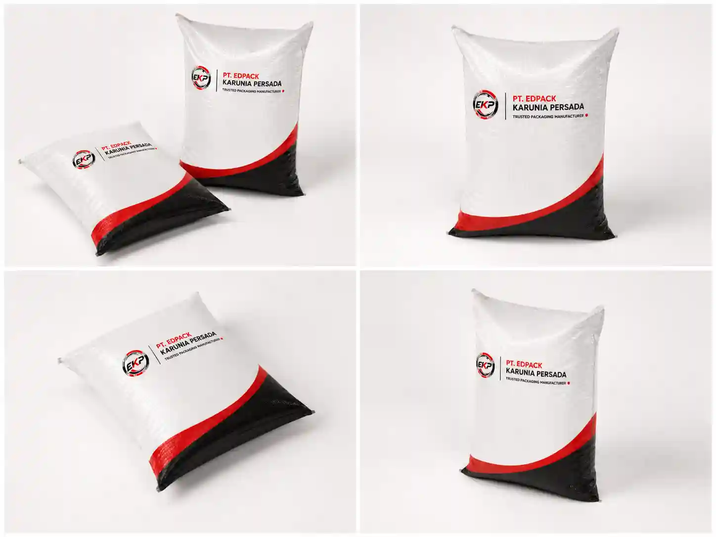 PE Woven Bag Laminasi OPP - OPP Laminated PE Woven Bag 8 Opsi inner liner PE untuk woven bag