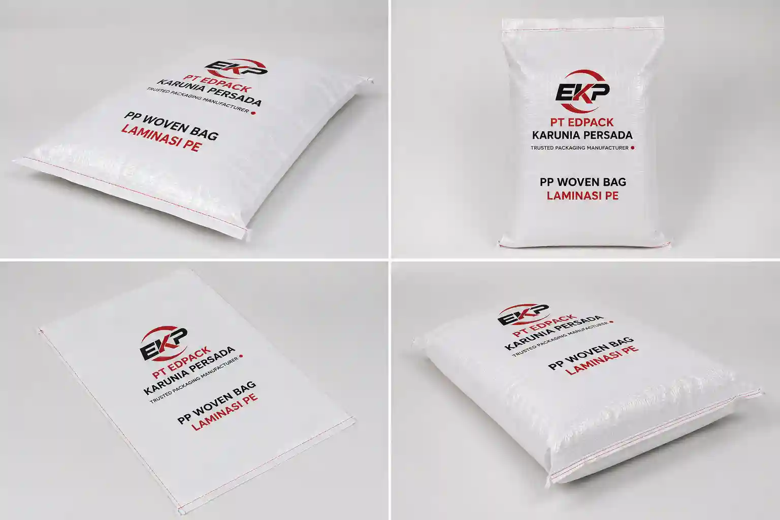 PP Woven Bag Laminasi PE - PE Laminated Woven Bag 8 Inner liner opsional untuk PP Woven Bag PE