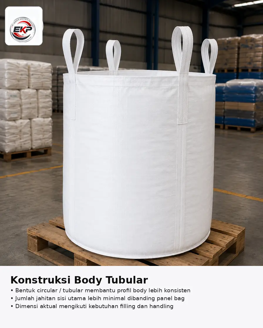 Body tubular Circular Jumbo Bag