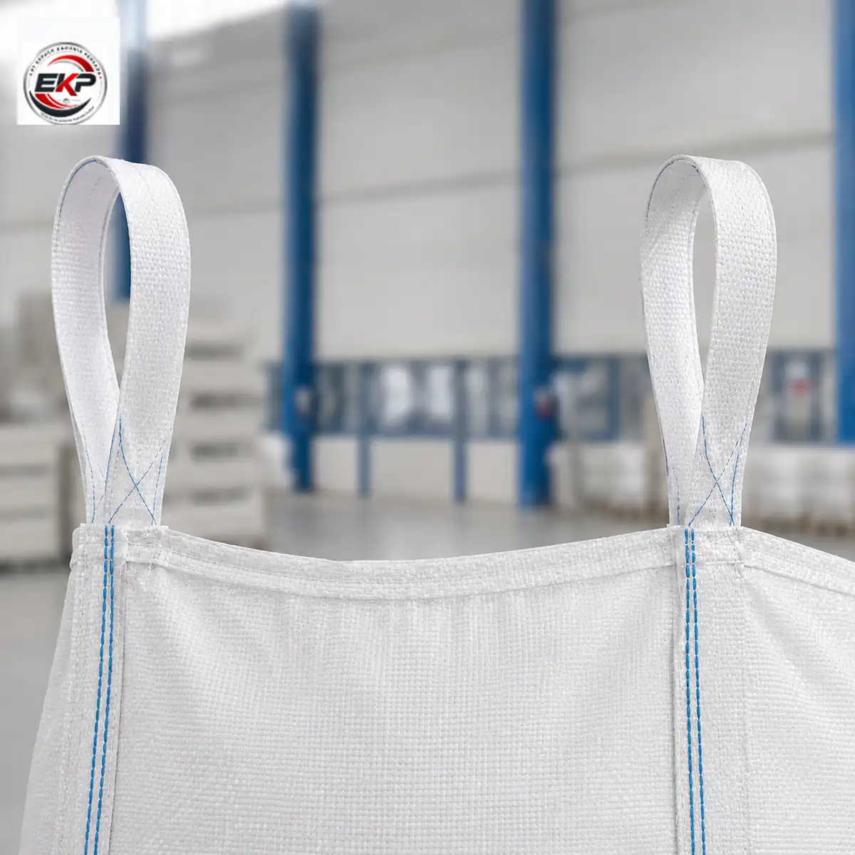 Double Loop Jumbo Bag - Karung jumbo FIBC 2 Loop 4 Dua loop pengangkatan pada Double Loop Jumbo Bag