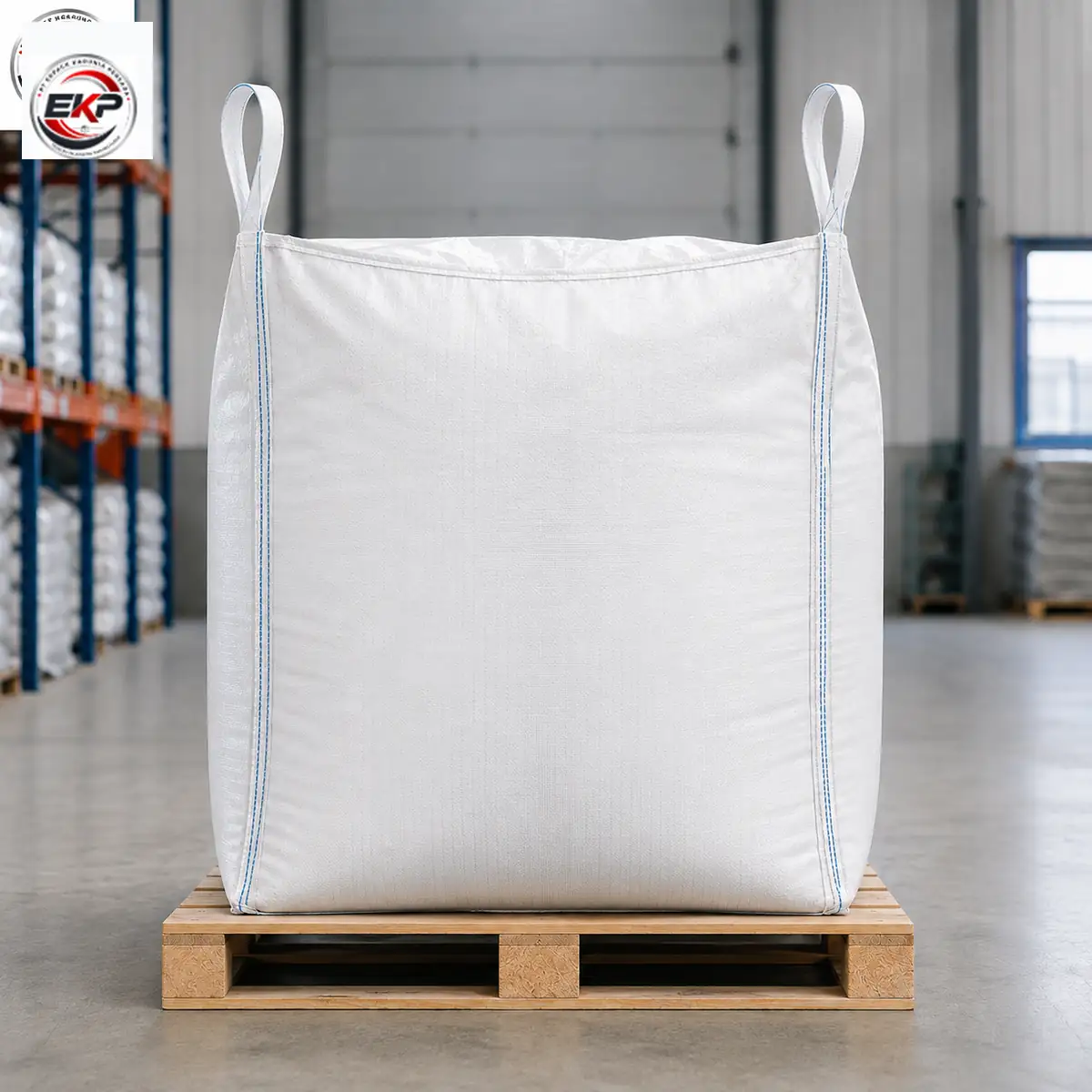 Double Loop Jumbo Bag - Karung jumbo FIBC 2 Loop 2 Double Loop Jumbo Bag FIBC untuk material curah