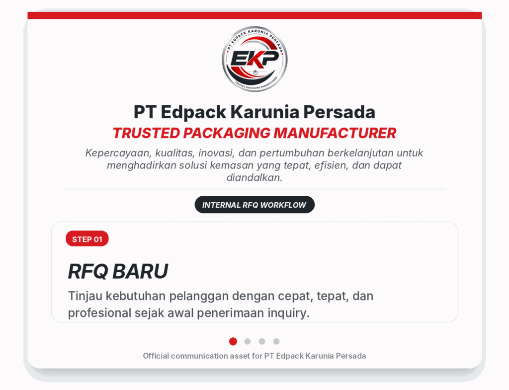 Internal Valve Option - PT Edpack Karunia Persada
