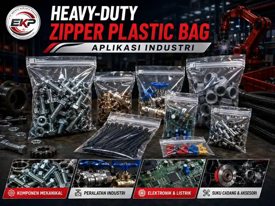 Zipper Closure Bag - PT Edpack Karunia Persada