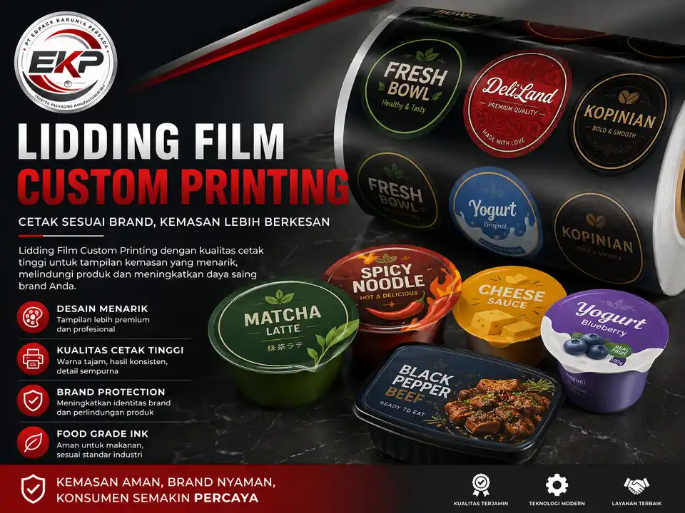 Custom printing - PT Edpack Karunia Persada