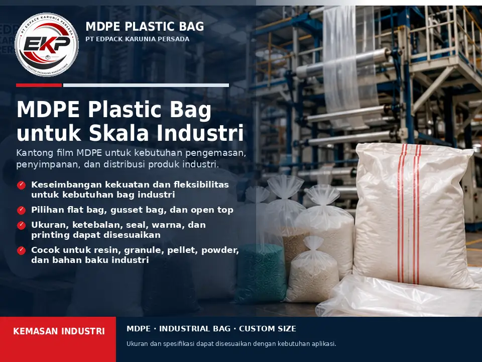 Visual terkait Plastic Bag - PT Edpack Karunia Persada