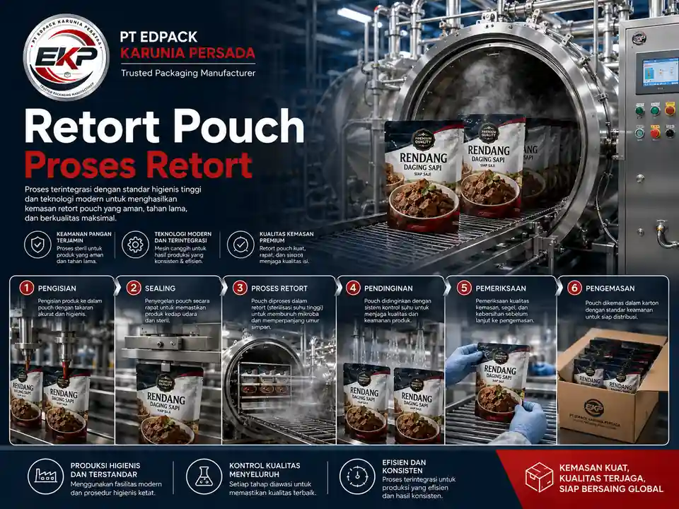 Flat Retort Pouch - PT Edpack Karunia Persada