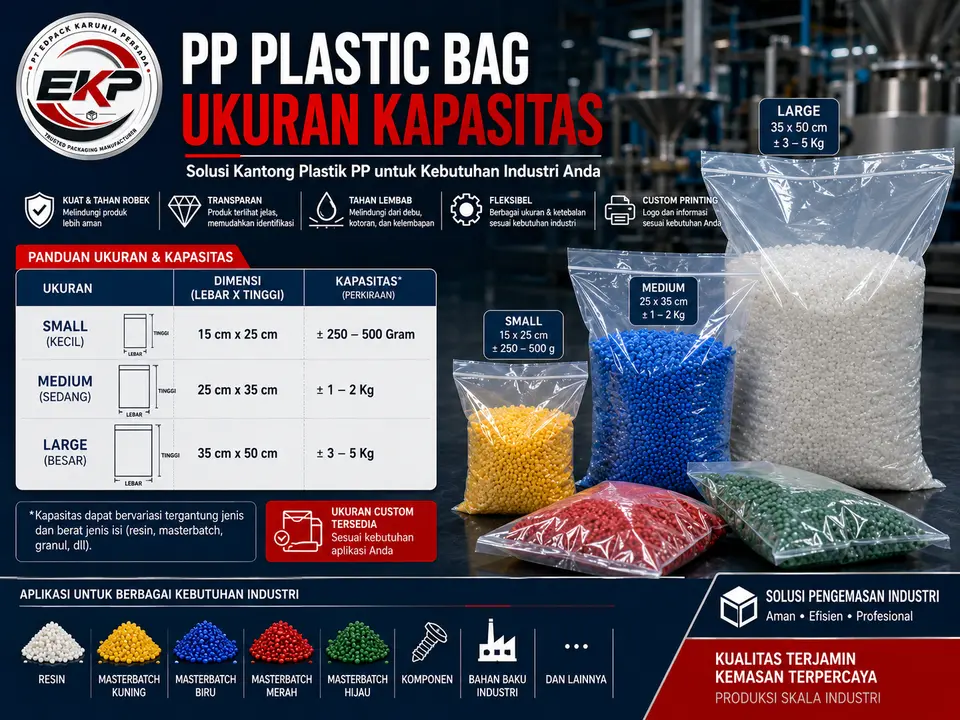 Kantong Plastik Industri - PT Edpack Karunia Persada