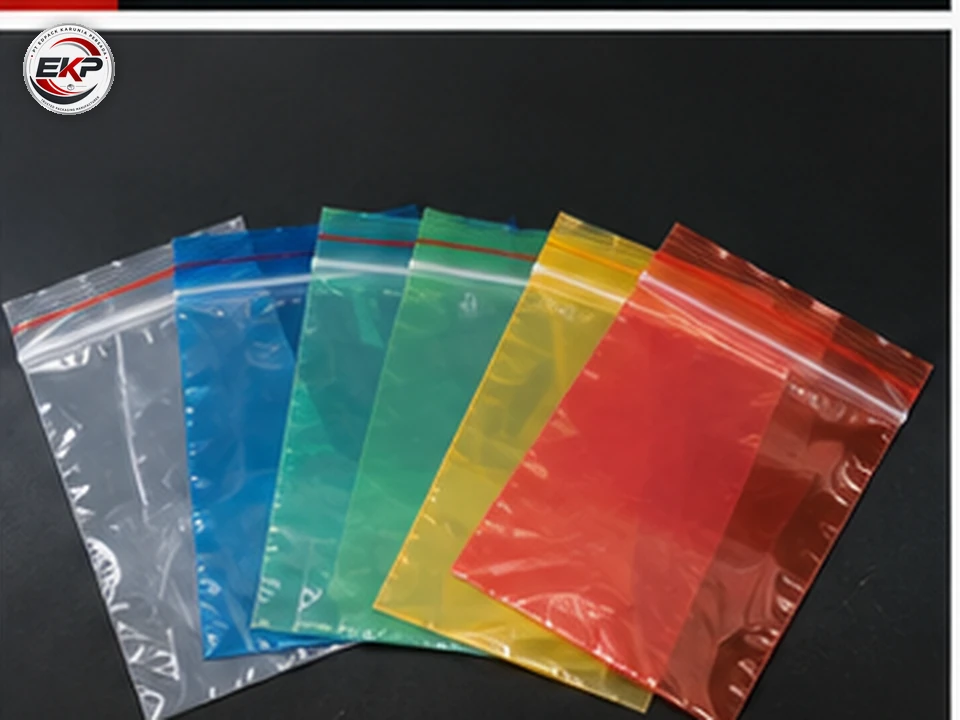 Zip Lock Plastic Bag - Kantong Plastik Klip (ziplock) 6 Zip Lock Plastic Bag dengan pilihan warna