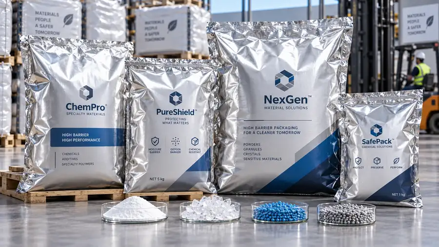 Aluminium Foil Bag untuk bahan kimia sensitif kelembapan