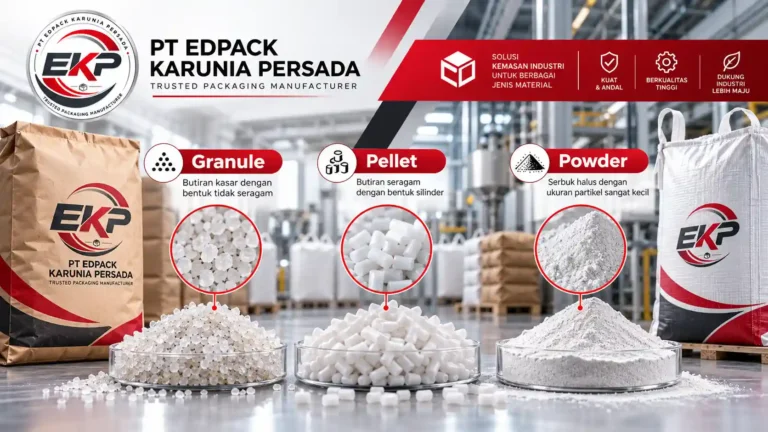 Granule, Pellet dan Powder: Mengapa Karakter Produk Membutuhkan Kemasan yang Berbeda?