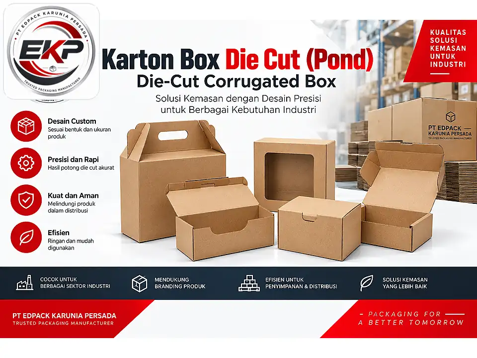 Die-Cut Handle Option - PT Edpack Karunia Persada