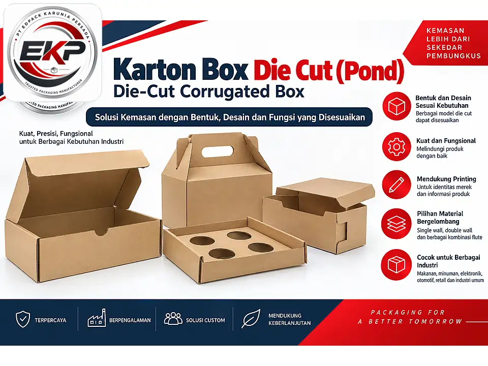 Die-Cut Handle Option - PT Edpack Karunia Persada