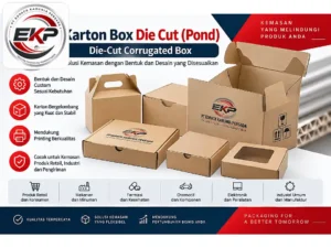 Karton Box Die Cut (Pond) | Custom Corrugated Box