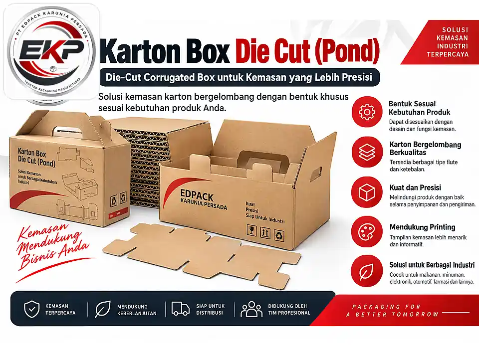 Die-Cut Handle Option - PT Edpack Karunia Persada