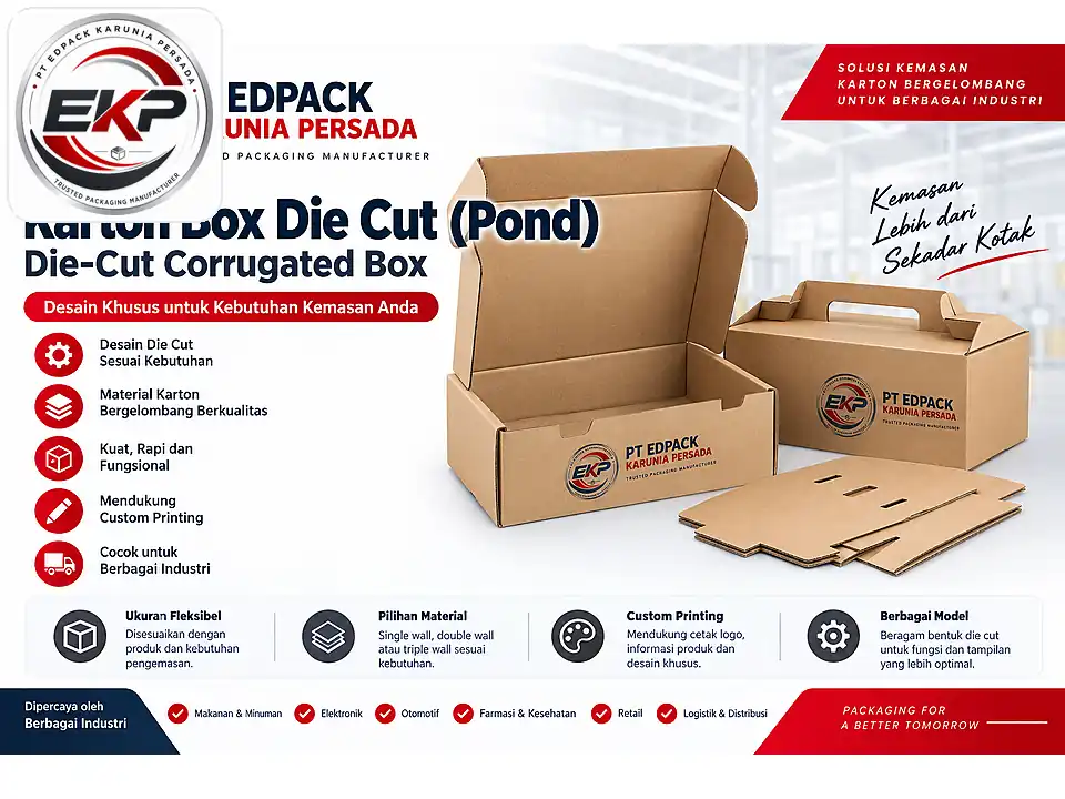 Die-Cut Handle Option - PT Edpack Karunia Persada