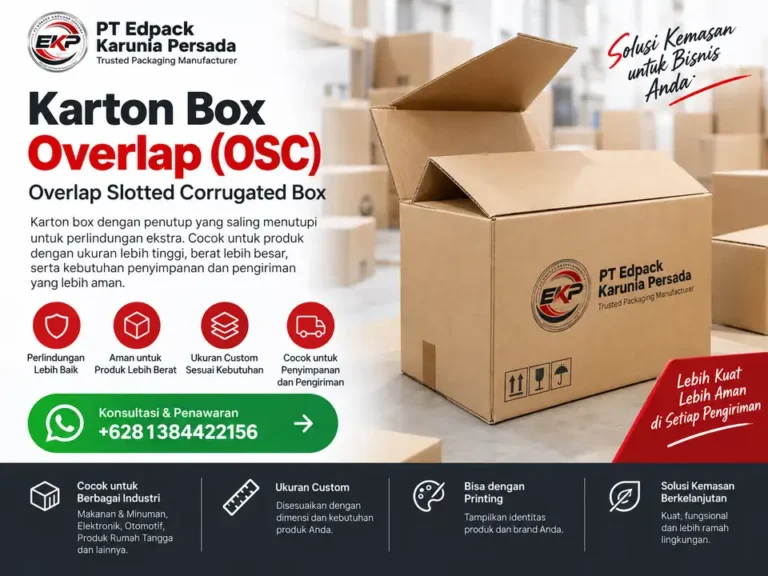 Karton Box Overlap – Overlap Slotted Corrugated Box