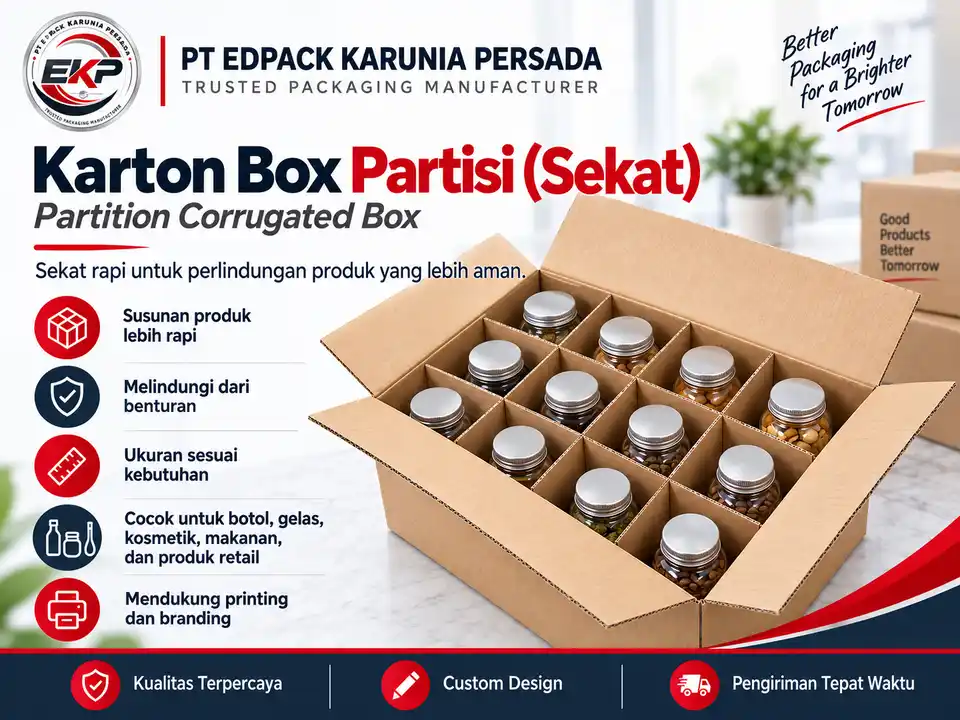 Produk terkait Karton Box Bergelombang - PT Edpack Karunia Persada