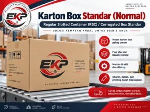 Karton Box Standar (Normal) – Regular Standard Corrugated Box (RSC Box)