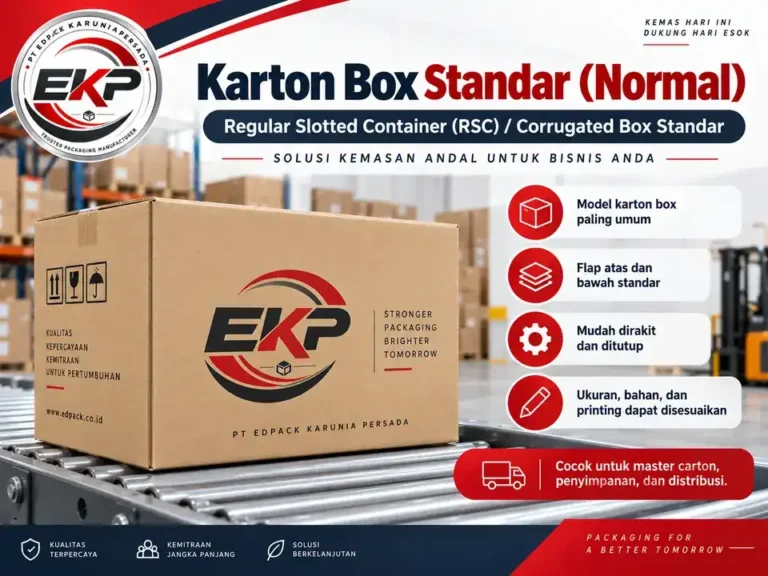 Karton Box Standar (Normal) – Regular Standard Corrugated Box (RSC Box)
