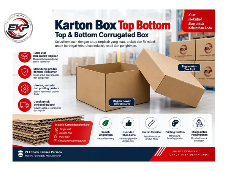 Karton Box Teleskopik & Dua Bagian - beberapa produk perwakilan