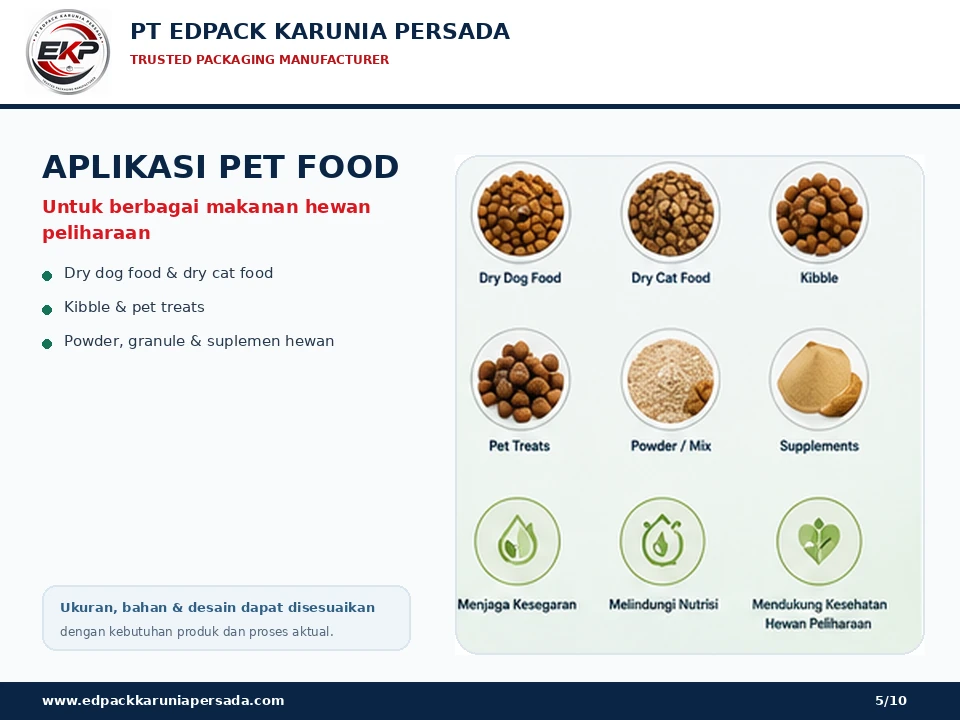 Pet Food Bag - aplikasi makanan hewan peliharaan