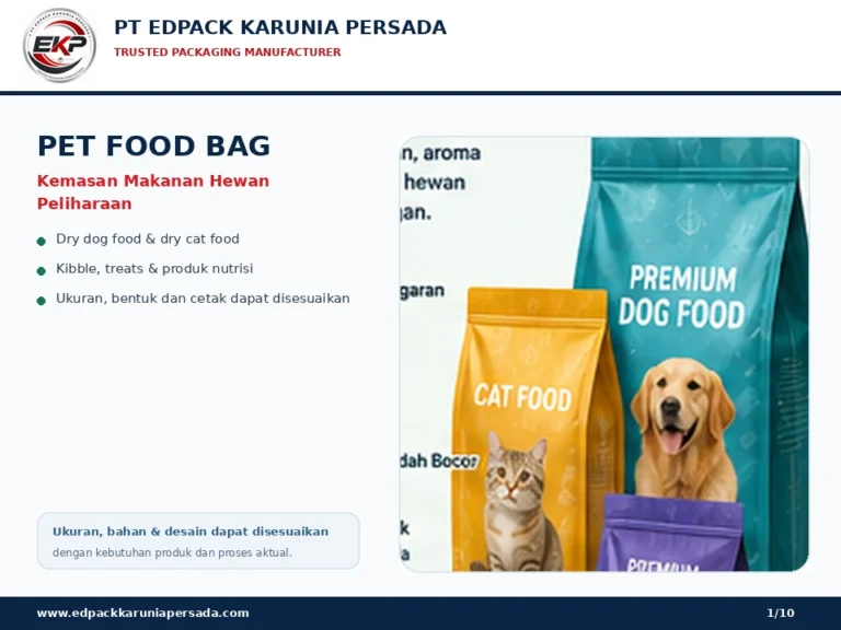 Product & Market-Specific Packaging - beberapa produk perwakilan