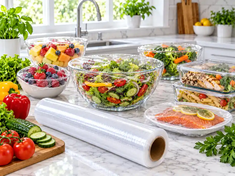 Plastic Cling Film - Plastik Cling untuk Makanan 9 Manfaat Plastic Cling Film untuk penyimpanan makanan