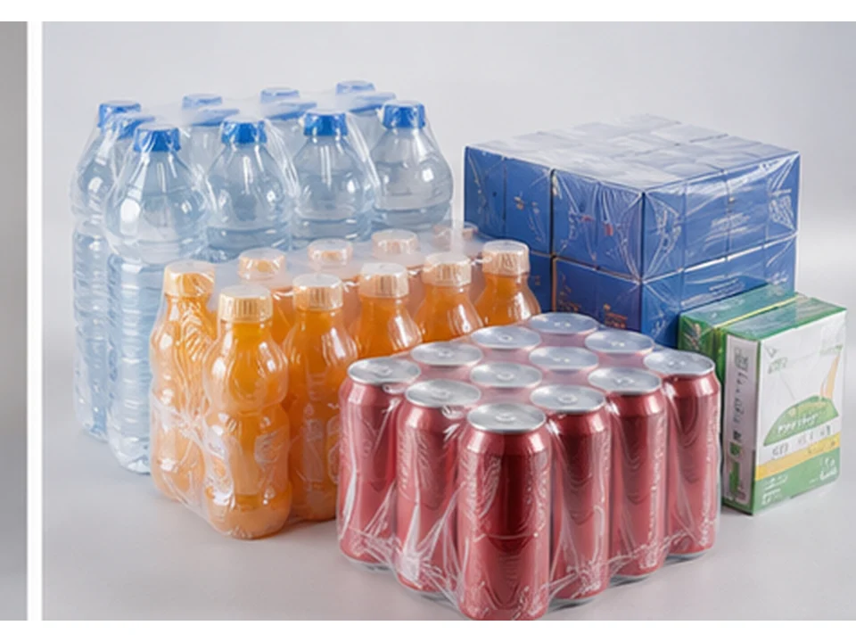 Plastic Shrink Film - Plastik Shrink Industri 8 Produk terbungkus Plastik Shrink Film