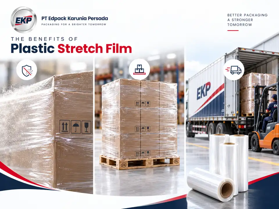 Manfaat Plastic Stretch Film untuk perlindungan stabilitas dan pengiriman