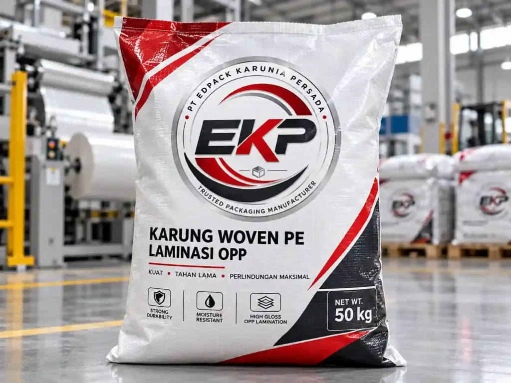 Karung Woven PE Laminasi OPP Dari Material hingga Penggunaannya