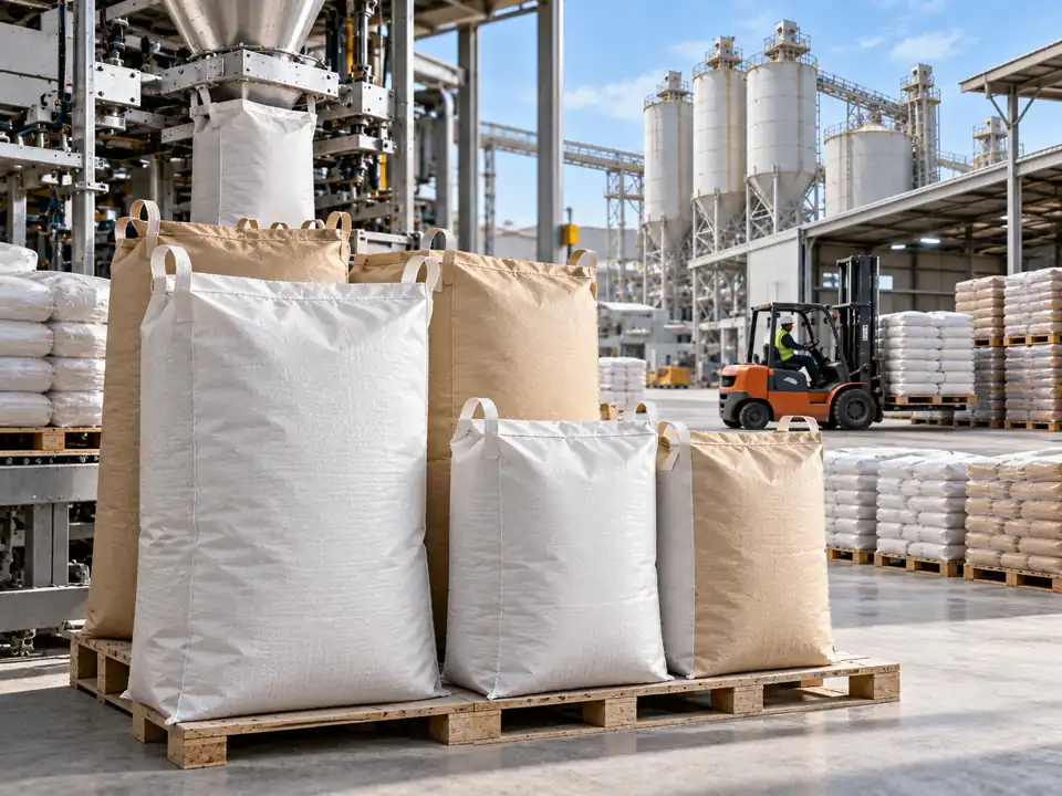 Jumbo Bag FIBC untuk cementitious material dan dry mix curah