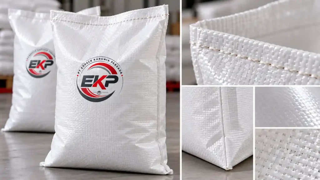karakteristik pp woven bag - texture woven