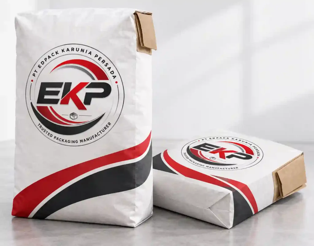 karung kertas tipe valve - valve paper sack white