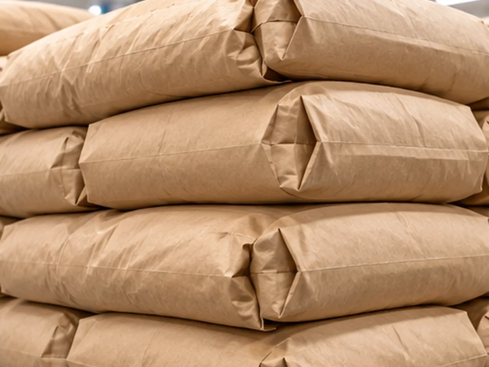 Multiwall Kraft Paper Sack untuk tepung pati dan bahan pangan bubuk