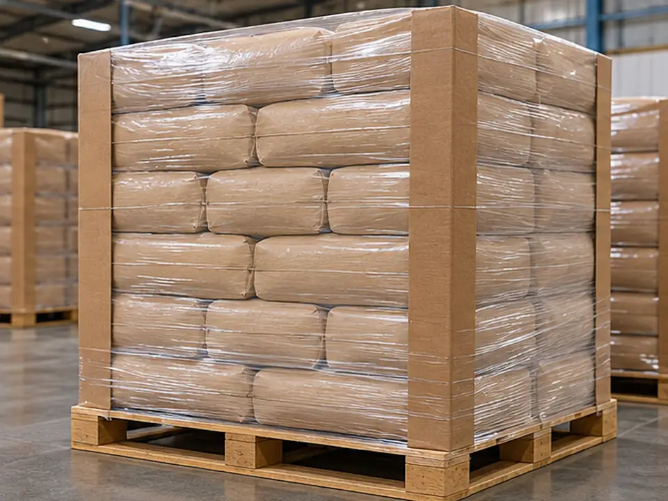 Paper Angle, Stretch Film dan Shrink Film untuk tepung pati dan bahan pangan bubuk
