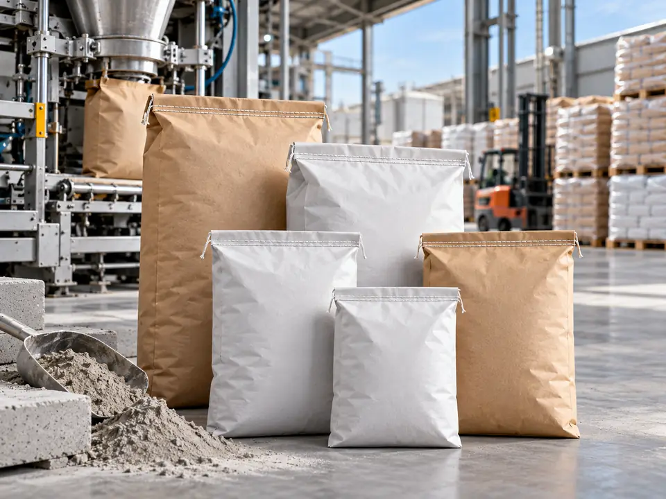 Sewn Paper Sack open mouth untuk mortar dan material konstruksi kering