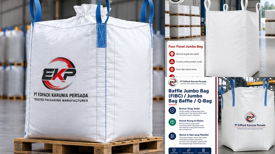 Konstruksi Body Jumbo Bag - beberapa produk perwakilan