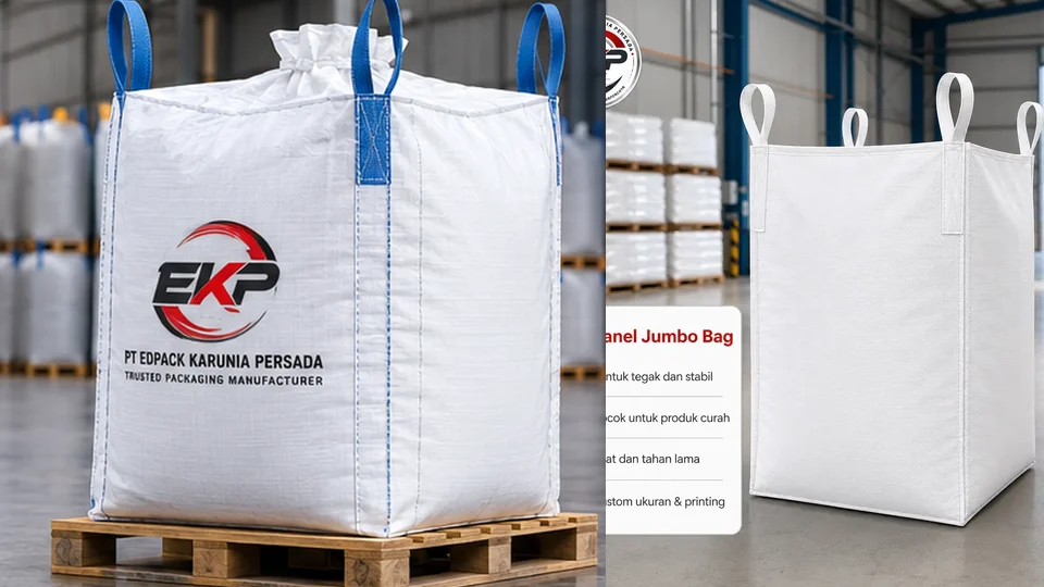 Konstruksi Body Jumbo Bag - beberapa produk perwakilan