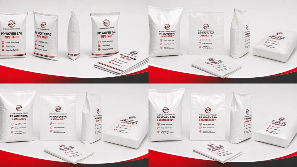Woven Bag Polypropylene (PP) - beberapa produk perwakilan