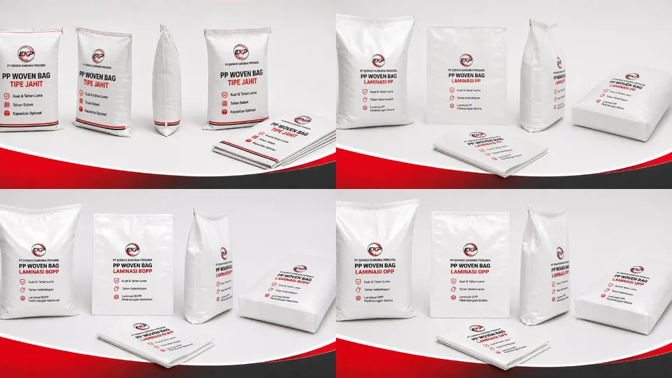 Woven Bag Polypropylene (PP) - beberapa produk perwakilan