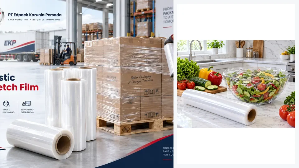 Stretch Wrapping Film - beberapa produk perwakilan