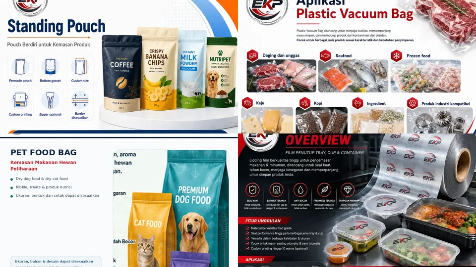 Flexible & Specialty - beberapa produk perwakilan