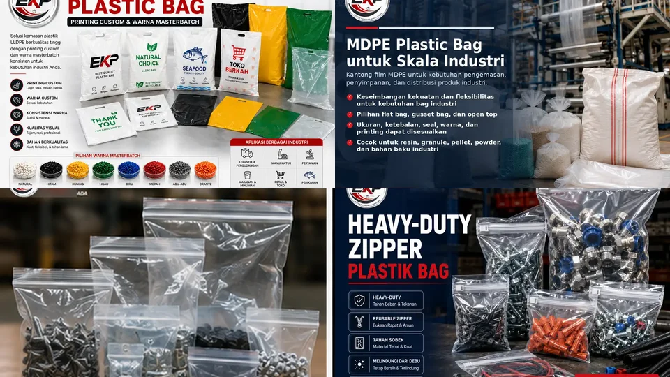Plastic Bag - beberapa produk perwakilan