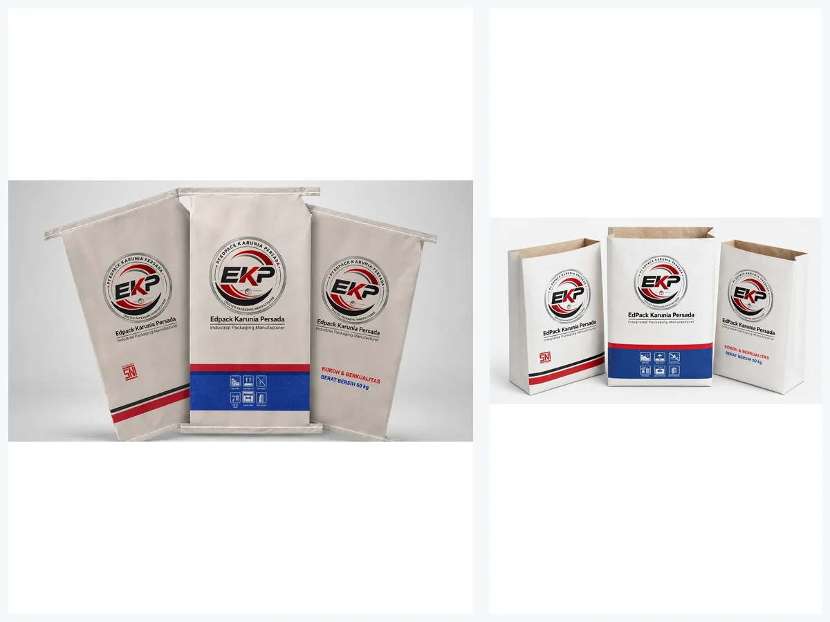 Karung Kertas Open Mouth - beberapa produk perwakilan