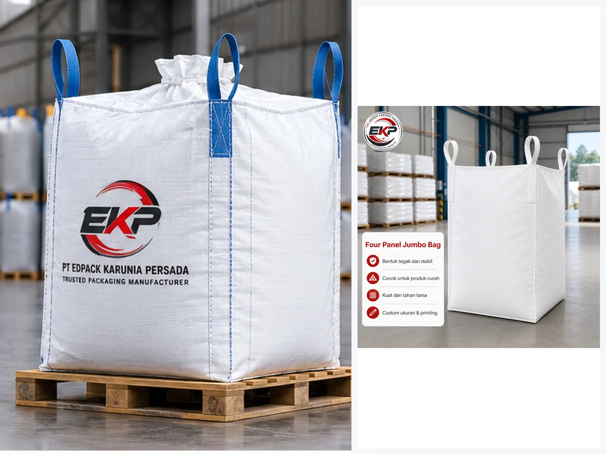 Kemasan Curah Fleksibel Industri - U-Panel FIBC - beberapa produk perwakilan