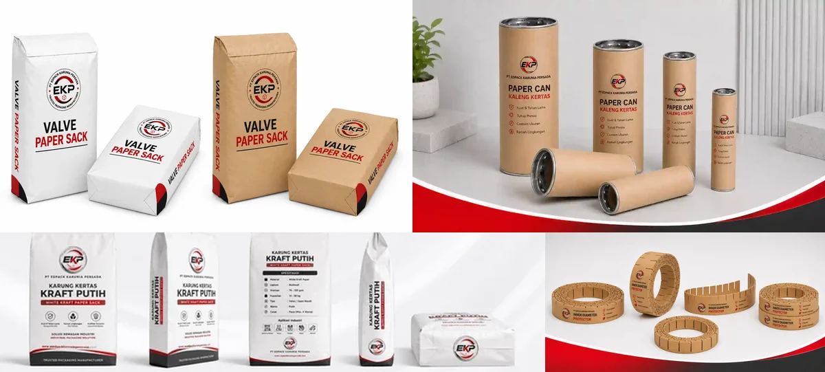Kraft Paper - beberapa produk perwakilan